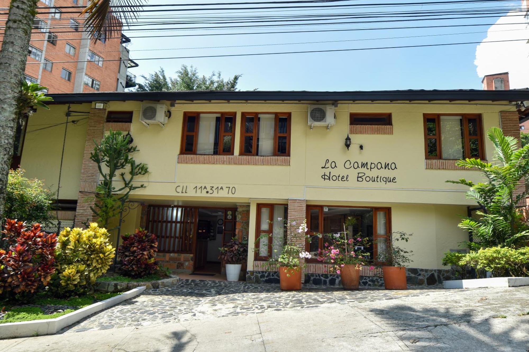 La Campana Hotel Boutique Медельин Экстерьер фото